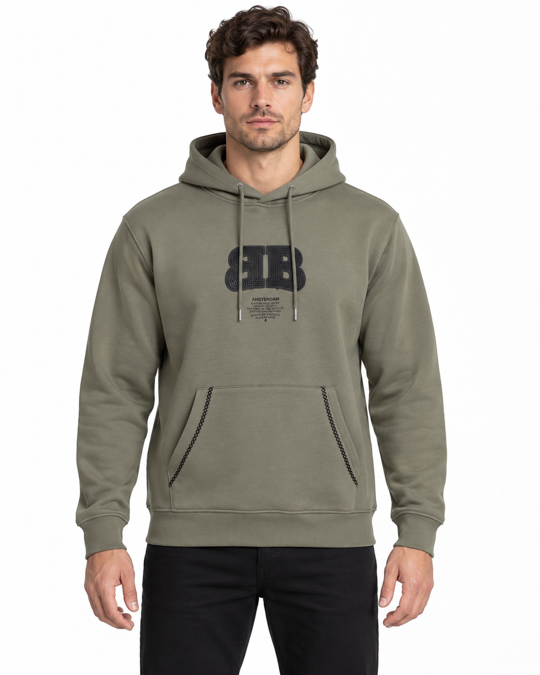 8080260BAM-54 Relaxed Hoodies