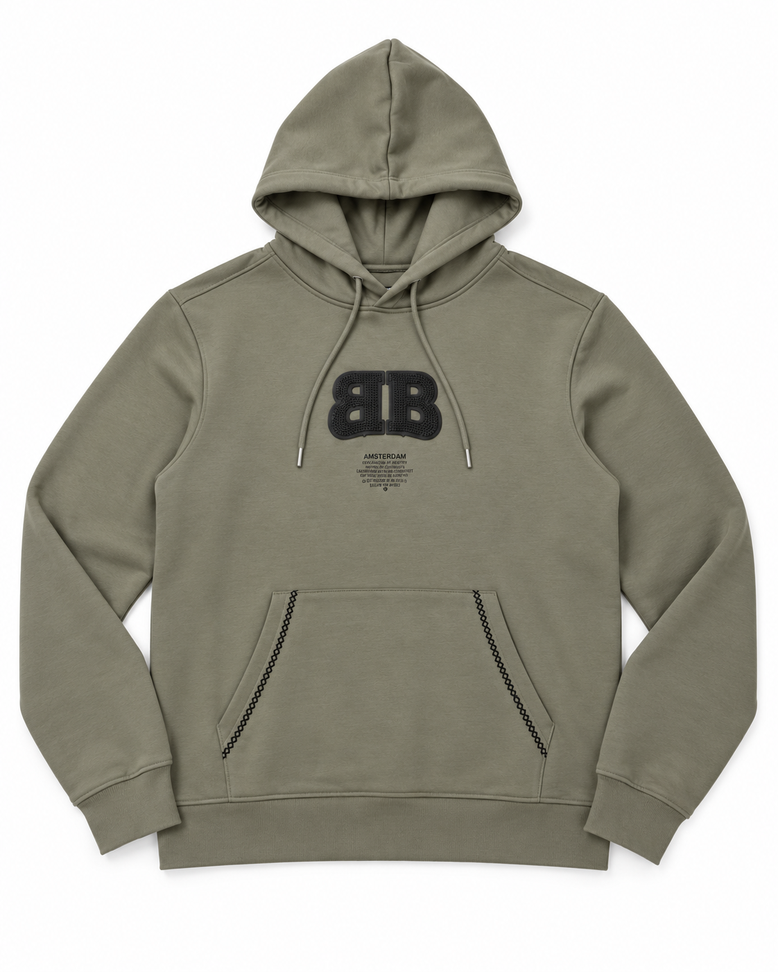 קפוצ׳ון BALR בצבע זית – 8080260BAM-54 – מוצר חזית על רקע לבן