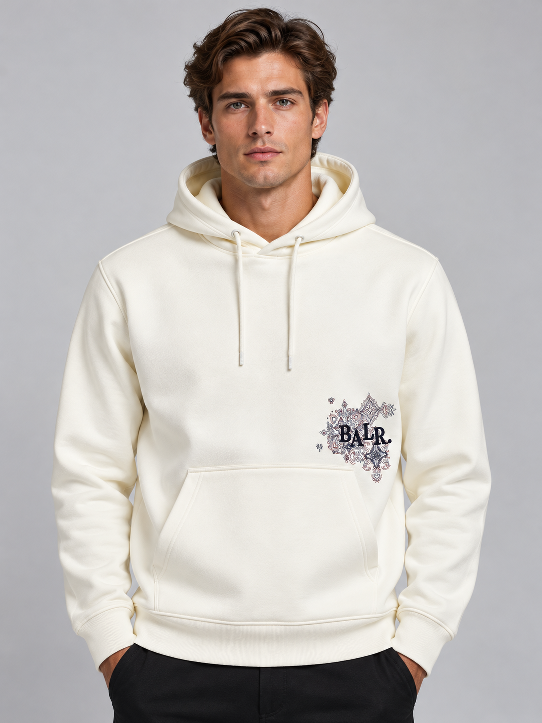 8080355BAM-01 Relaxed Hoodies