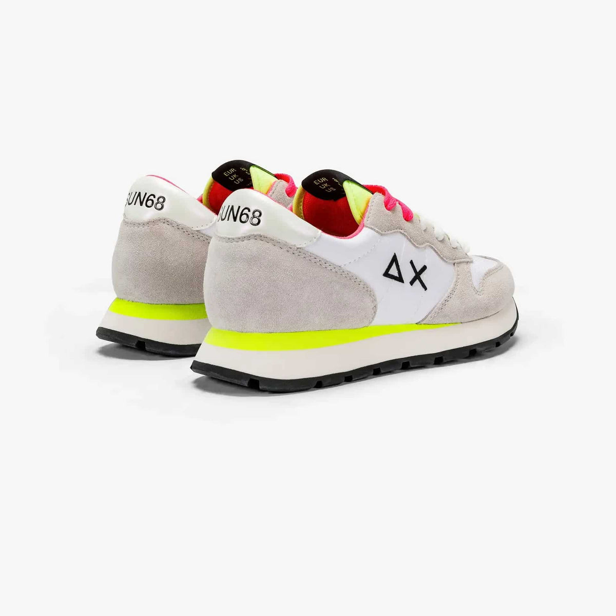 ALLY SOLID NYLON - White — סניקרס לנשים