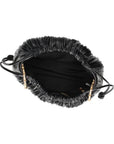 LV04F3076G UB1 DRAWSTRING PLISSE CROSSBODY
