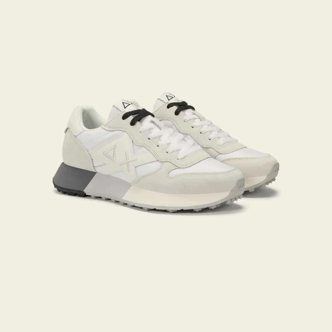 JAKI 2.0 BICOLOR BIANCO/BIANCO — סניקרס לגברים