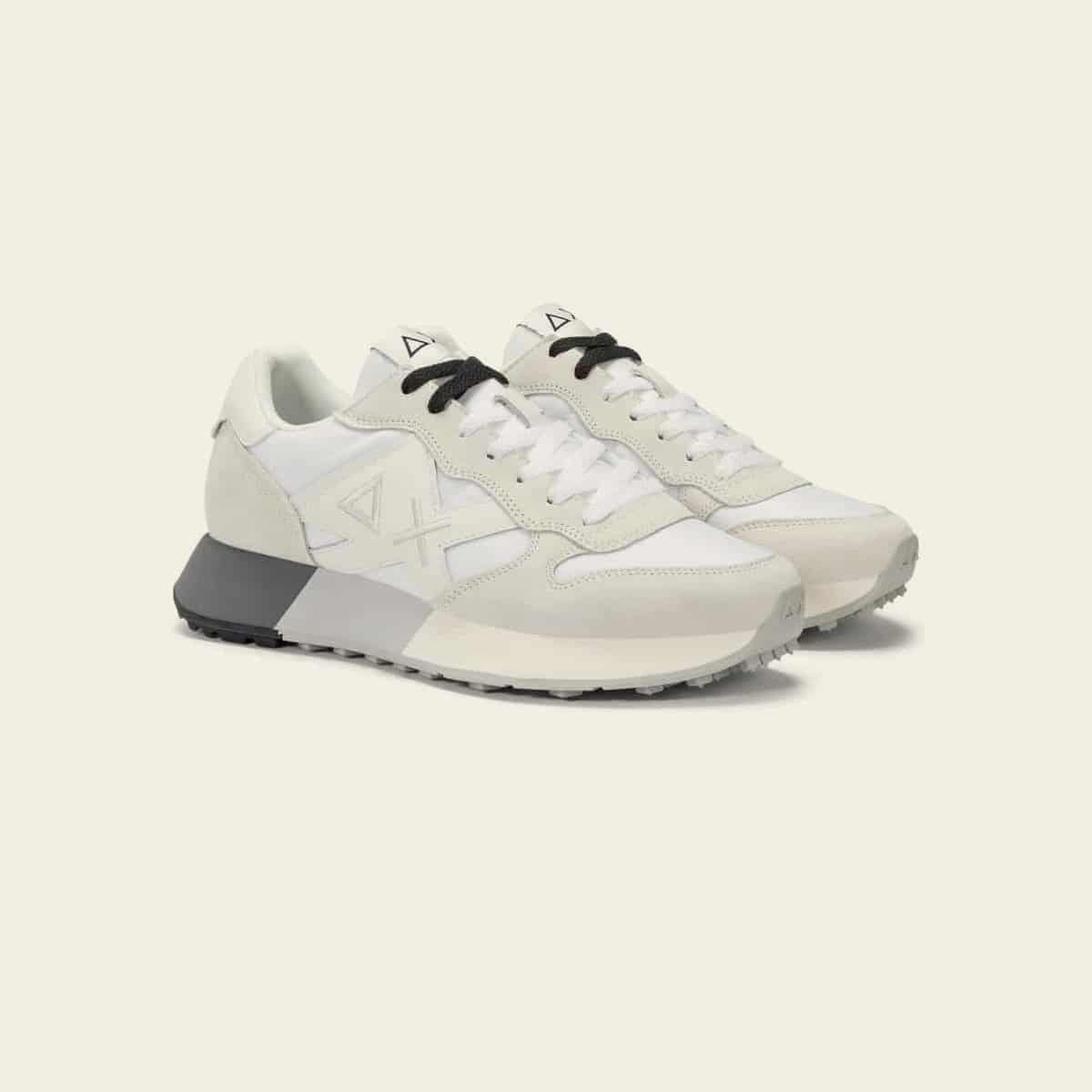 JAKI 2.0 BICOLOR BIANCO/BIANCO — סניקרס לגברים