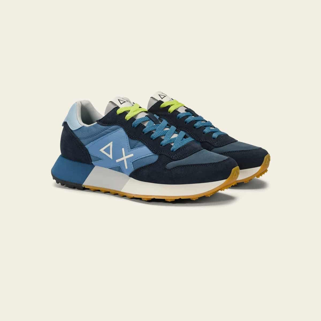 JAKI 2.0 BICOLOR NAVY BLUE/AVIO SCURO — סניקרס לגברים
