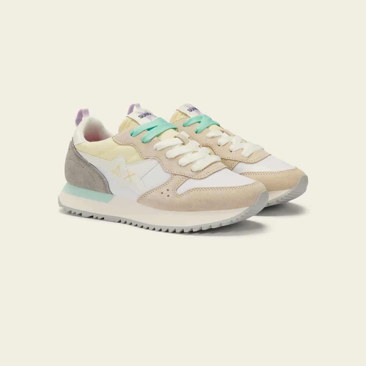 STARGIRL MULTICOLOR OFF WHITE — סניקרס לנשים