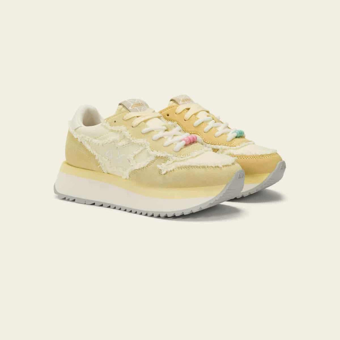 BIG STARGIRL CANVAS LEMON — סניקרס לנשים