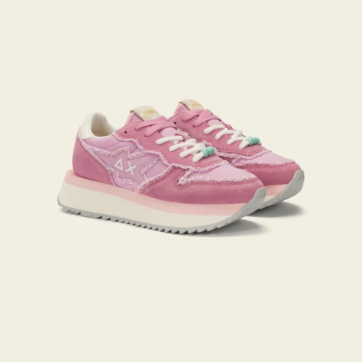 BIG STARGIRL CANVAS CYCLAMEN — סניקרס לנשים