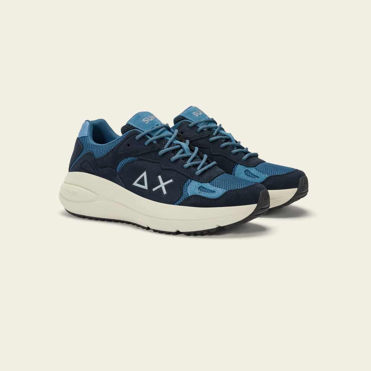 JUPITER SUEDE NAVY BLUE — סניקרס לגברים