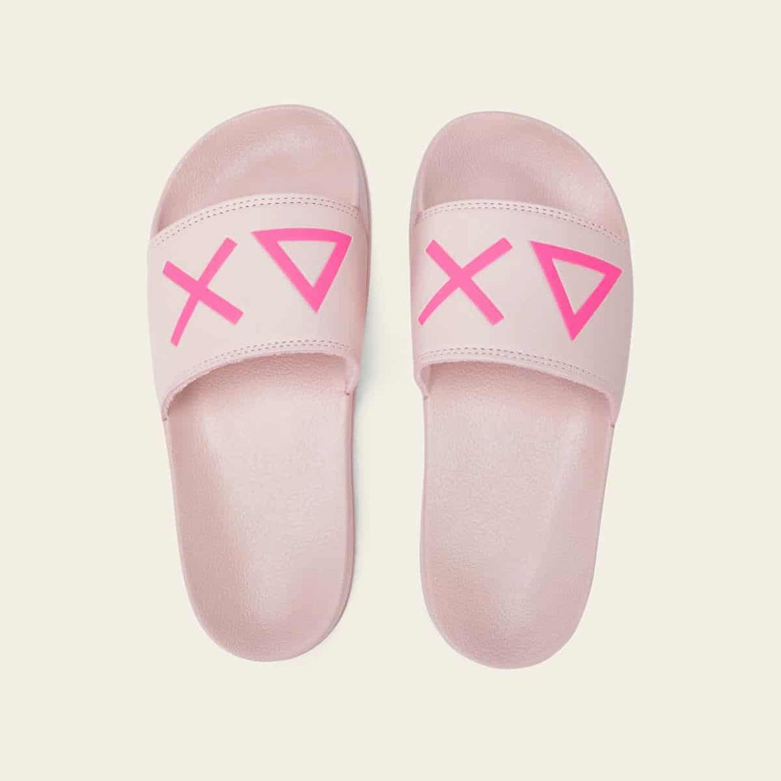 SLIPPERS LOGO PINK — כפכפים לנשים