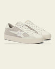 KATY LEATHER BIANCO/ARGENTO — סניקרס לנשים