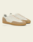 CALIFORNIA SUN LEATHER - WHITE/BEIGE — סניקרס לגברים