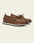 TOM BARCA LEATHER - BROWN — מוקסין לגברים