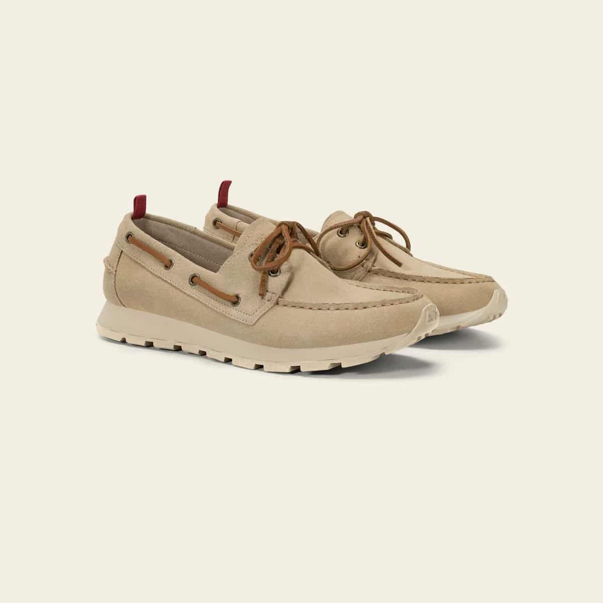 TOM BARCA SUEDE - BEIGE — מוקסין לגברים