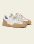 CALIFORNIA LEATHER - WHITE / BEIGE — סניקרס לנשים