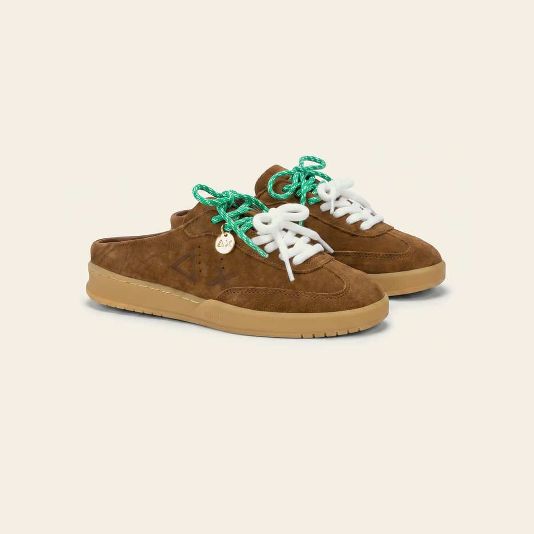CALIFORNIA SUN SUEDE SABOT - FOX BROWN — כפכפים לנשים