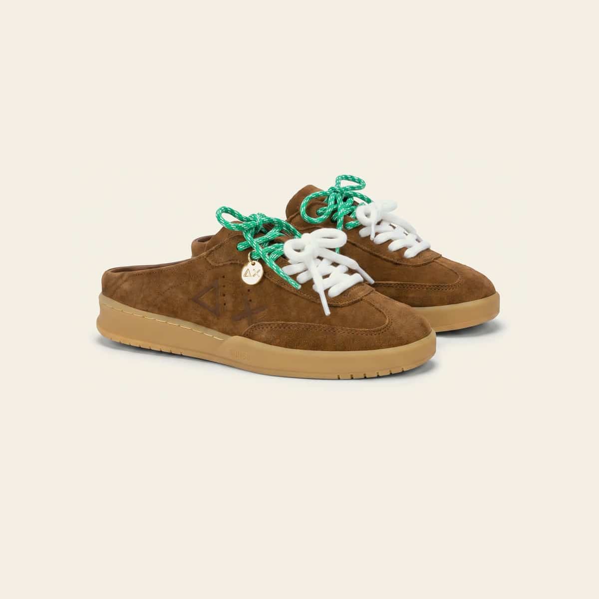 CALIFORNIA SUN SUEDE SABOT - FOX BROWN — כפכפים לנשים