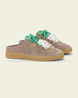 CALIFORNIA SUN SUEDE SABOT - STONE GREY — כפכפים לנשים