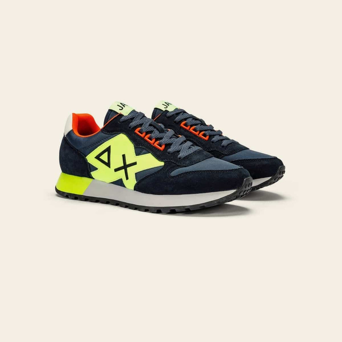 JAKI FLUO - Navy Blue — סניקרס לגברים