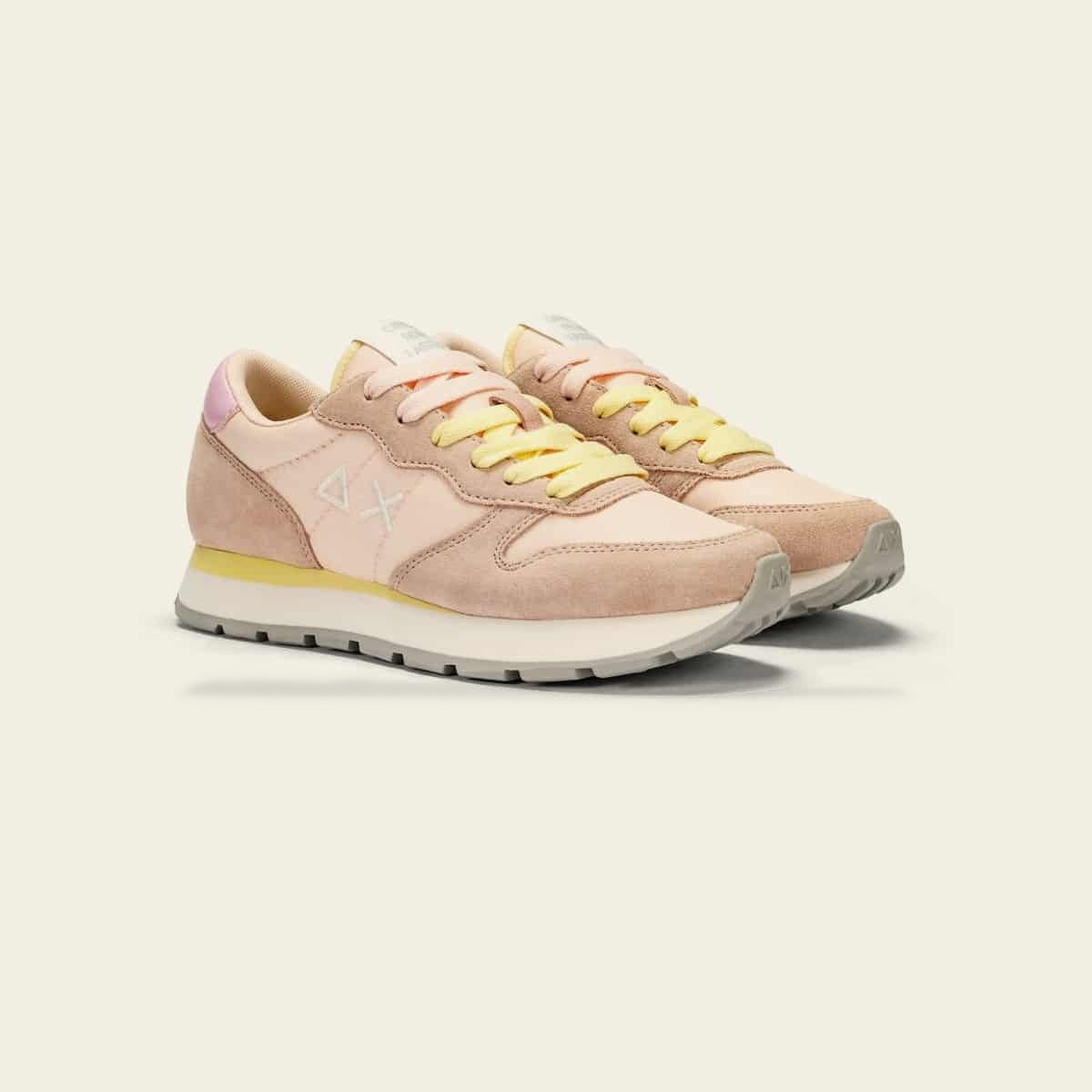 ALLY SOLID NYLON - Rose gold — סניקרס לנשים