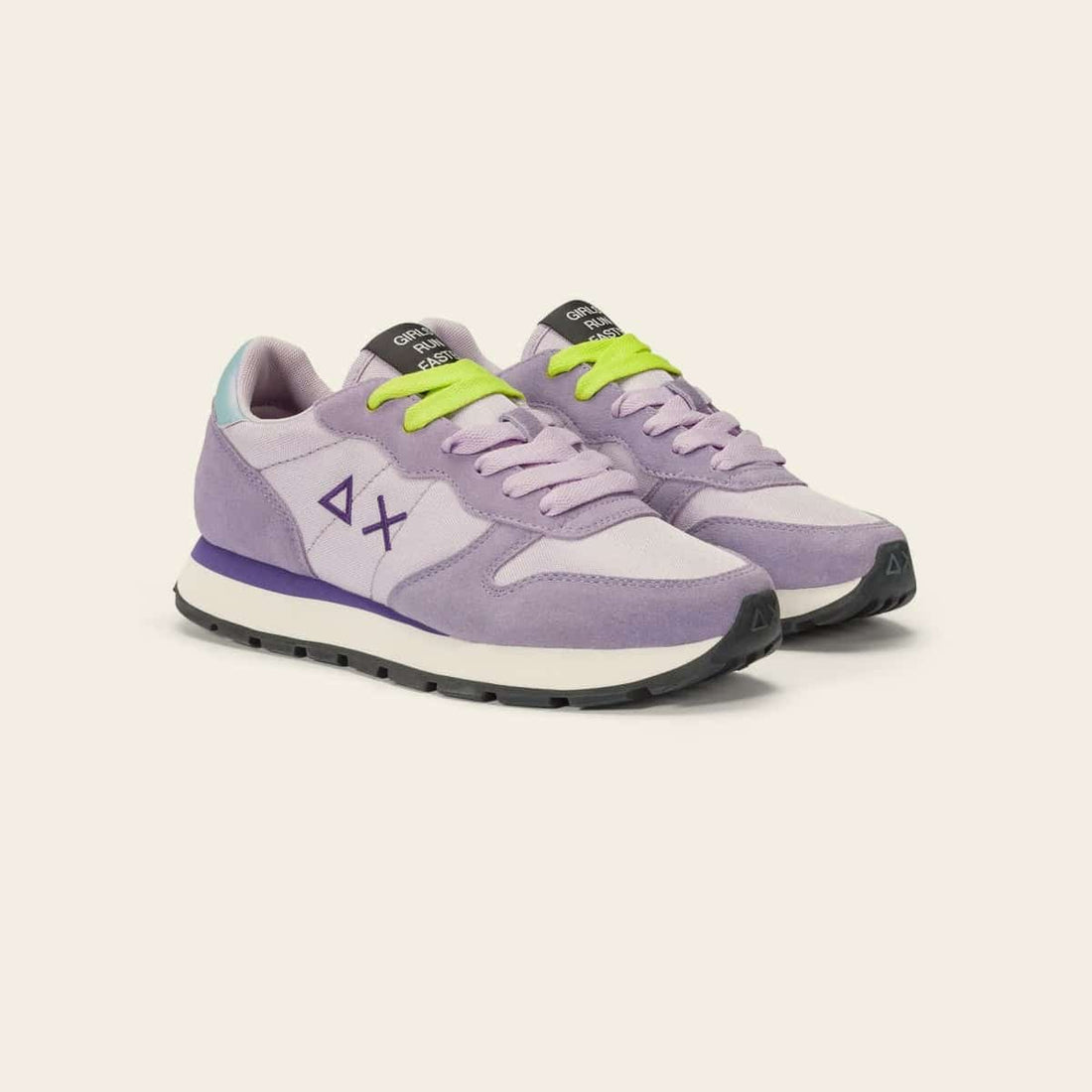 ALLY SOLID NYLON - Purple — סניקרס לנשים