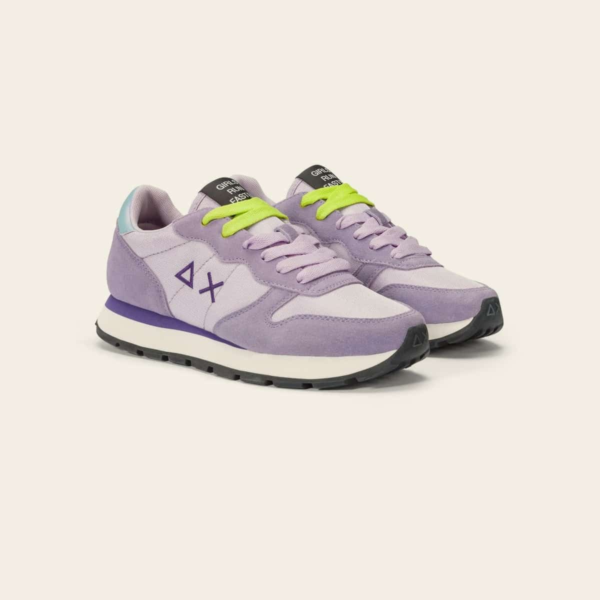 ALLY SOLID NYLON - Purple — סניקרס לנשים