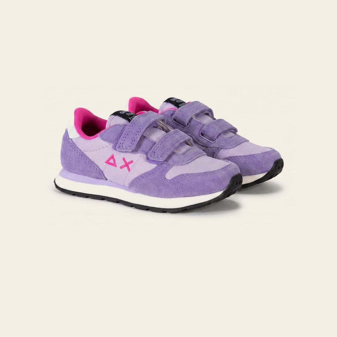 GIRL ALLY SOLID NYLON BABY - Purple — נעלי ילדים