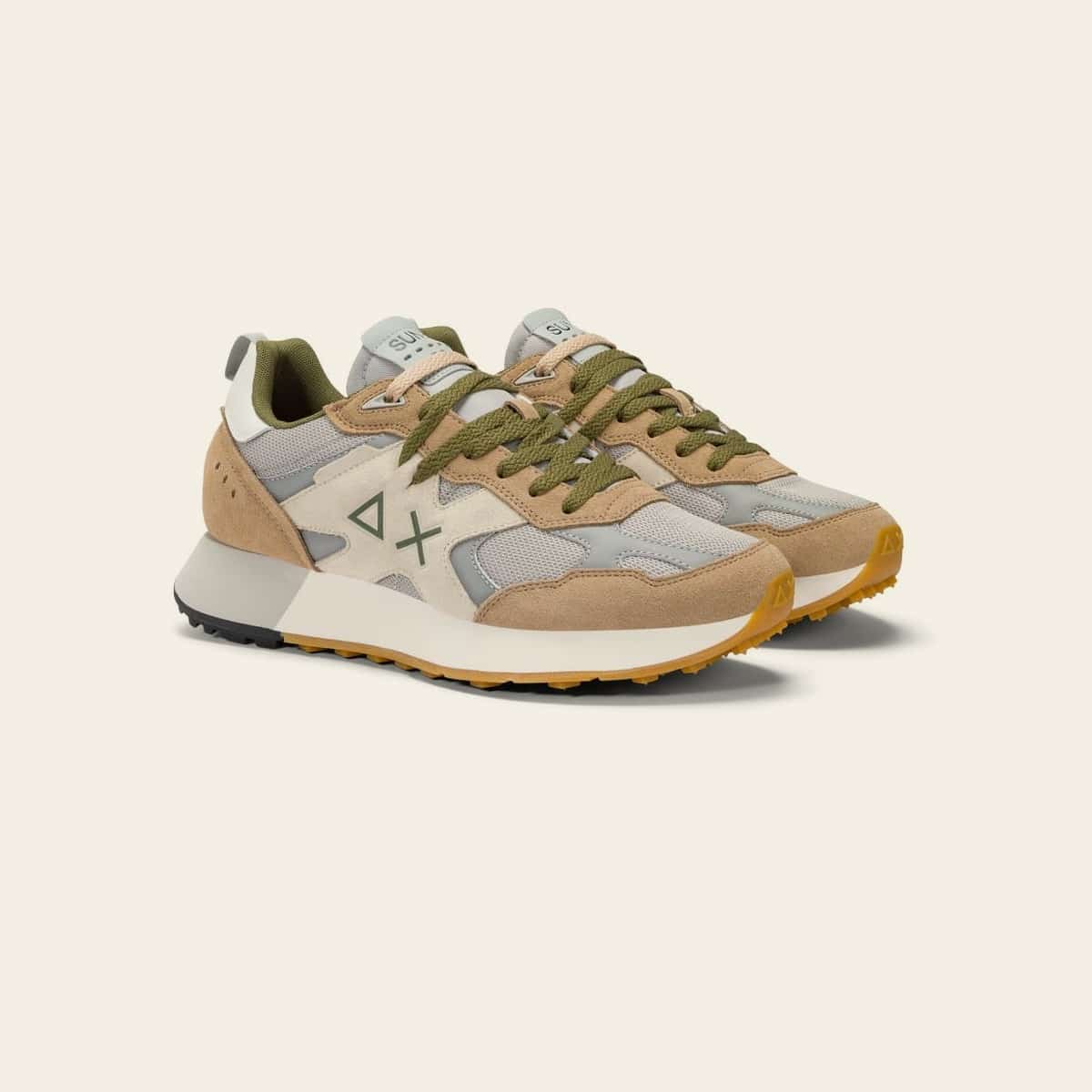 JAKI OUTDOOR BEIGE — סניקרס לגברים