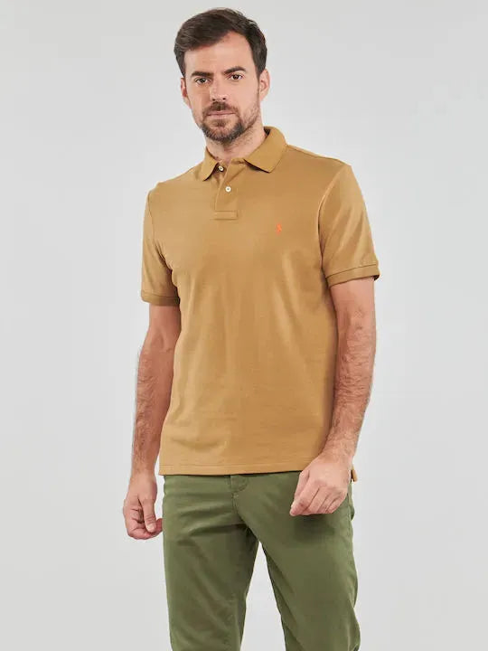 חולצה פולו ראלף לורן - TAN 710680784305