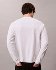 CK LV04RD247G YAF LS EASY MONOGRAM TEE