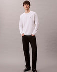 CK LV04RD247G YAF LS EASY MONOGRAM TEE