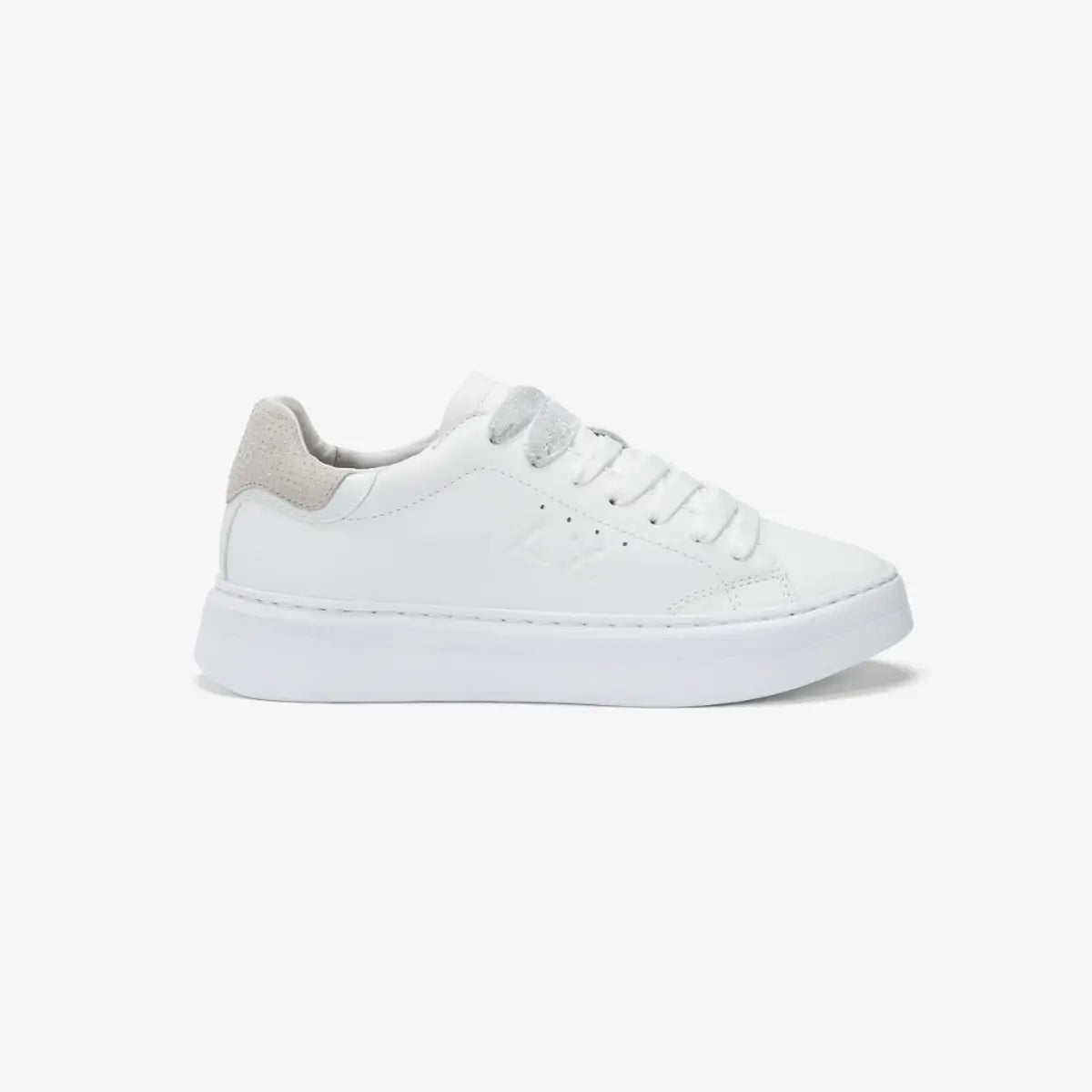 GRACE LEATHER WHITE — סניקרס לנשים
