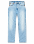 ג׳ינס Levi’s 555 Relaxed Straight כחול בהיר 000LO-0009 – חזית על רקע לבן