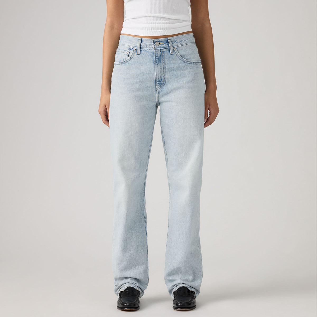 ג׳ינס Levi’s Easy Dad 005DC-0000 – תקריב הגזרה והכיסים