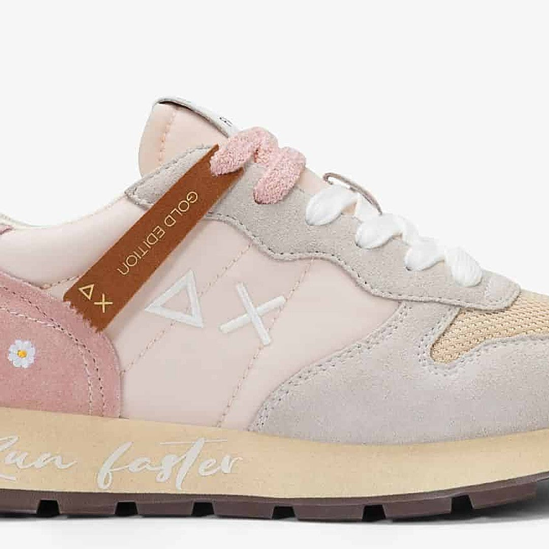 ALLY VINTAGE SNEAKER - PORCELAIN PINK — סניקרס לנשים
