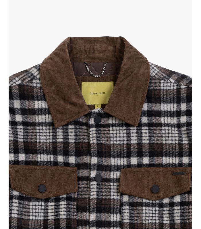 GIANNI LUPO גקט משובץ GL5199BD