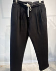 YN TROUSERS P0080BLA BLACK