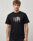 GCDS T-SHIRT MT29 BLACK