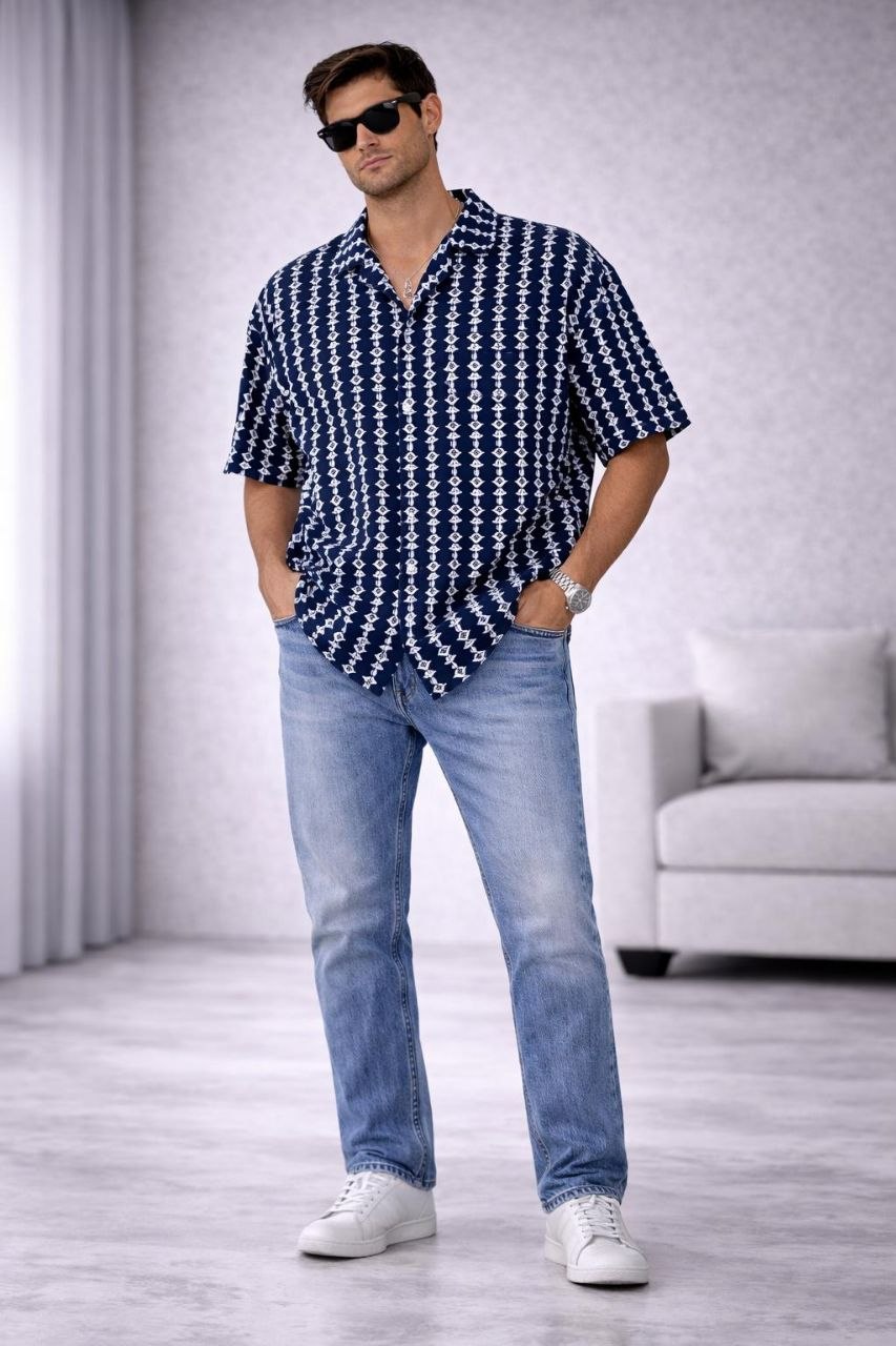 GIANNI LUPO GL78365 חולצה מכופתרת קצר