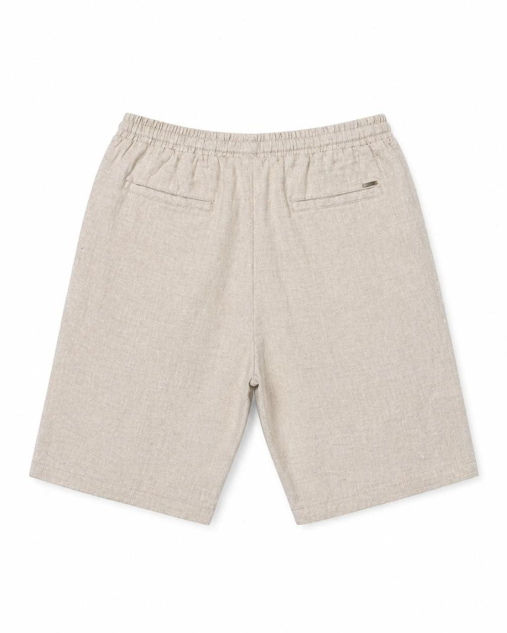 GIANNI LUPO מכנס קצר פשתן FJ3269 SAND