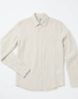 BUS158 YN CLOUD BUTTON SHIRT BROWN
