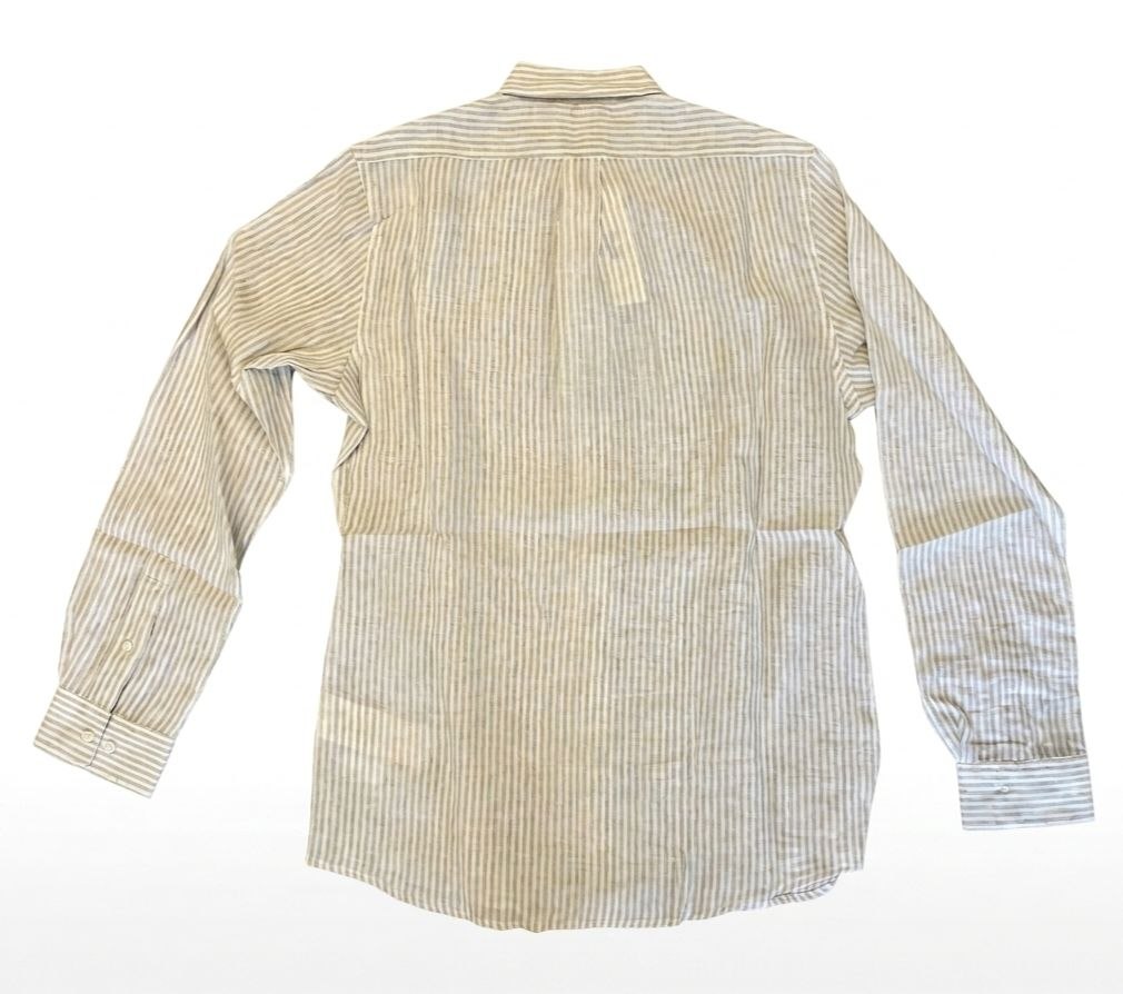 BUS158 YN CLOUD BUTTON SHIRT BROWN