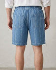 8080204BAM-65 Denim Short Pants
