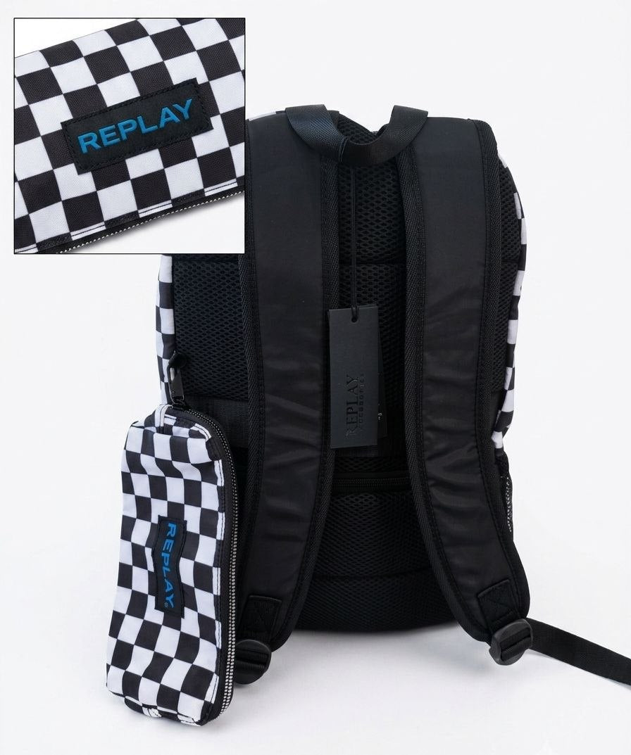 SCHOOL FU3173-A0021B098 BLACK WHITE