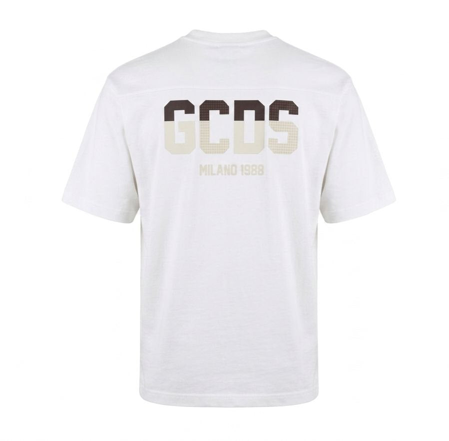 GCDS T-SHIRT MT42 WHITE