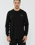 M AMMONIA LS T-SHIRT 27166832 BLACK 99