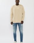M AMMONIA LS T-SHIRT 27166832 SAND 01