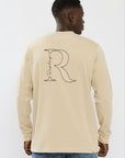 M AMMONIA LS T-SHIRT 27166832 SAND 01