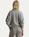211B18685 004 KNIT-HALF ZIP-SWEATSHIRT