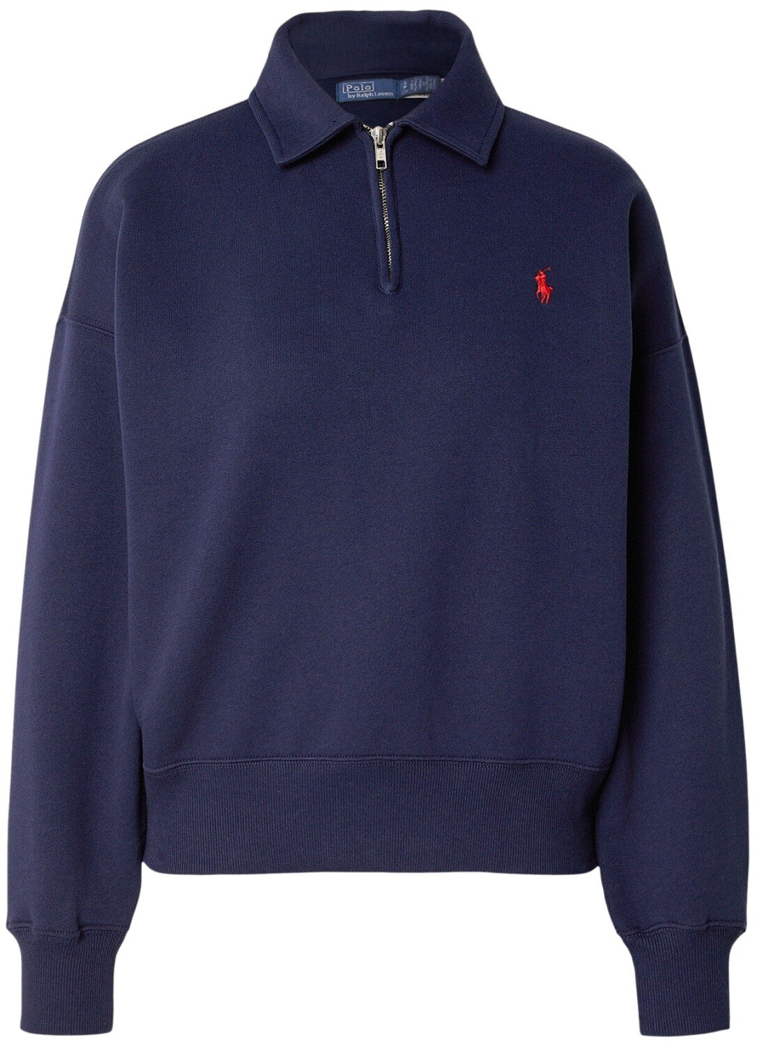 211B18685 010 KNIT-HALF ZIP-SWEATSHIRT