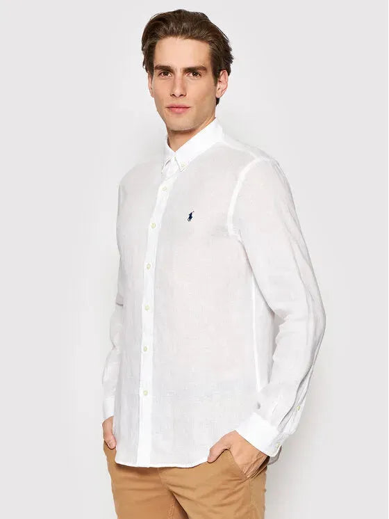 מכופתרת ראלף לורן - 710829443002 WHITE